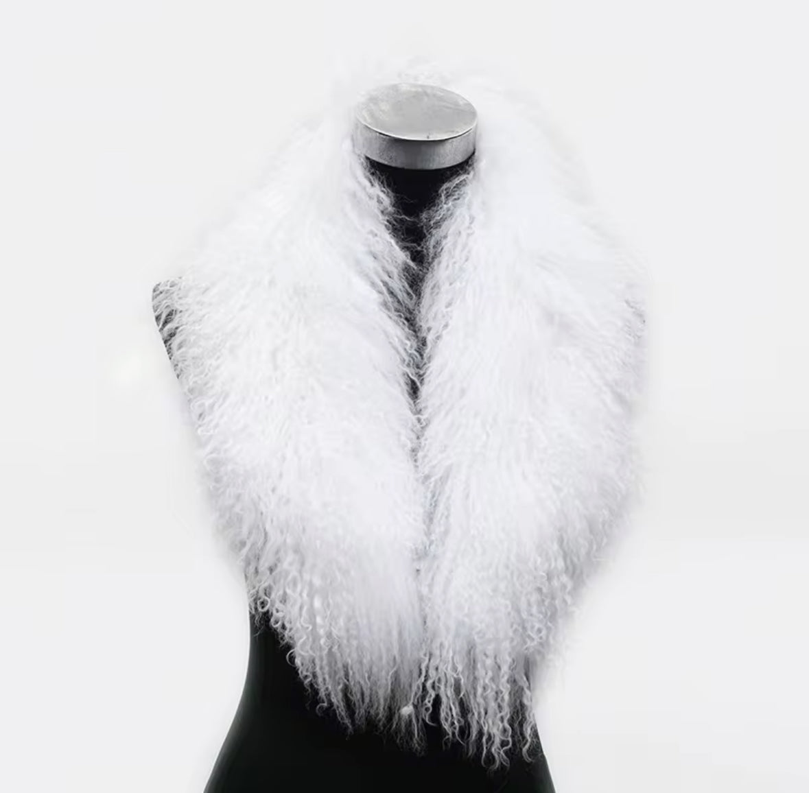 Alpine Fur Collar - Snow