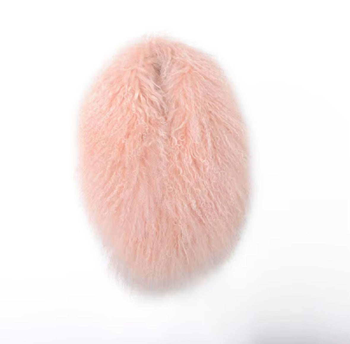 Alpine Fur Collar - Peach