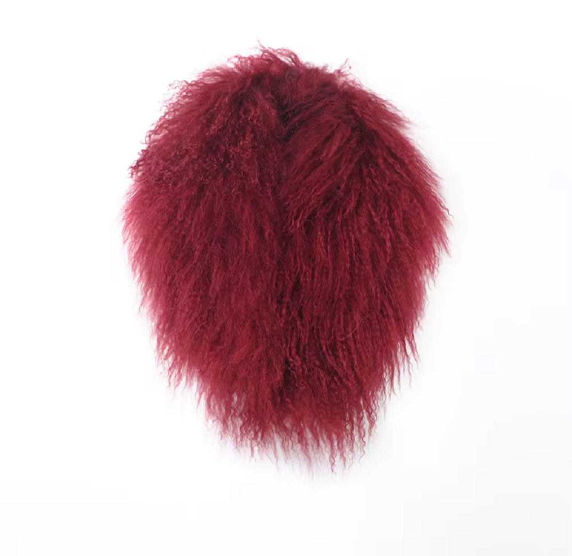 Alpine Fur Collar - Wine