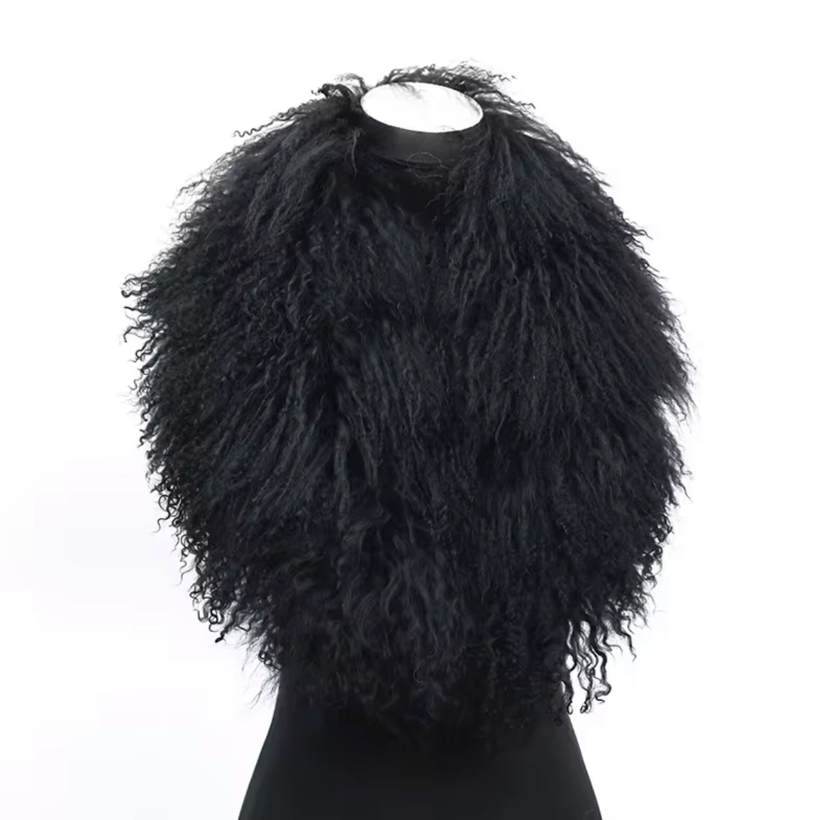 Alpine Fur Collar - Black