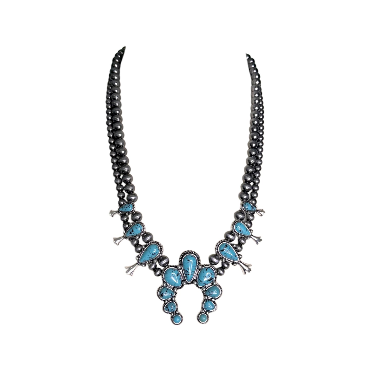 Carolina Squash Blossom Necklace