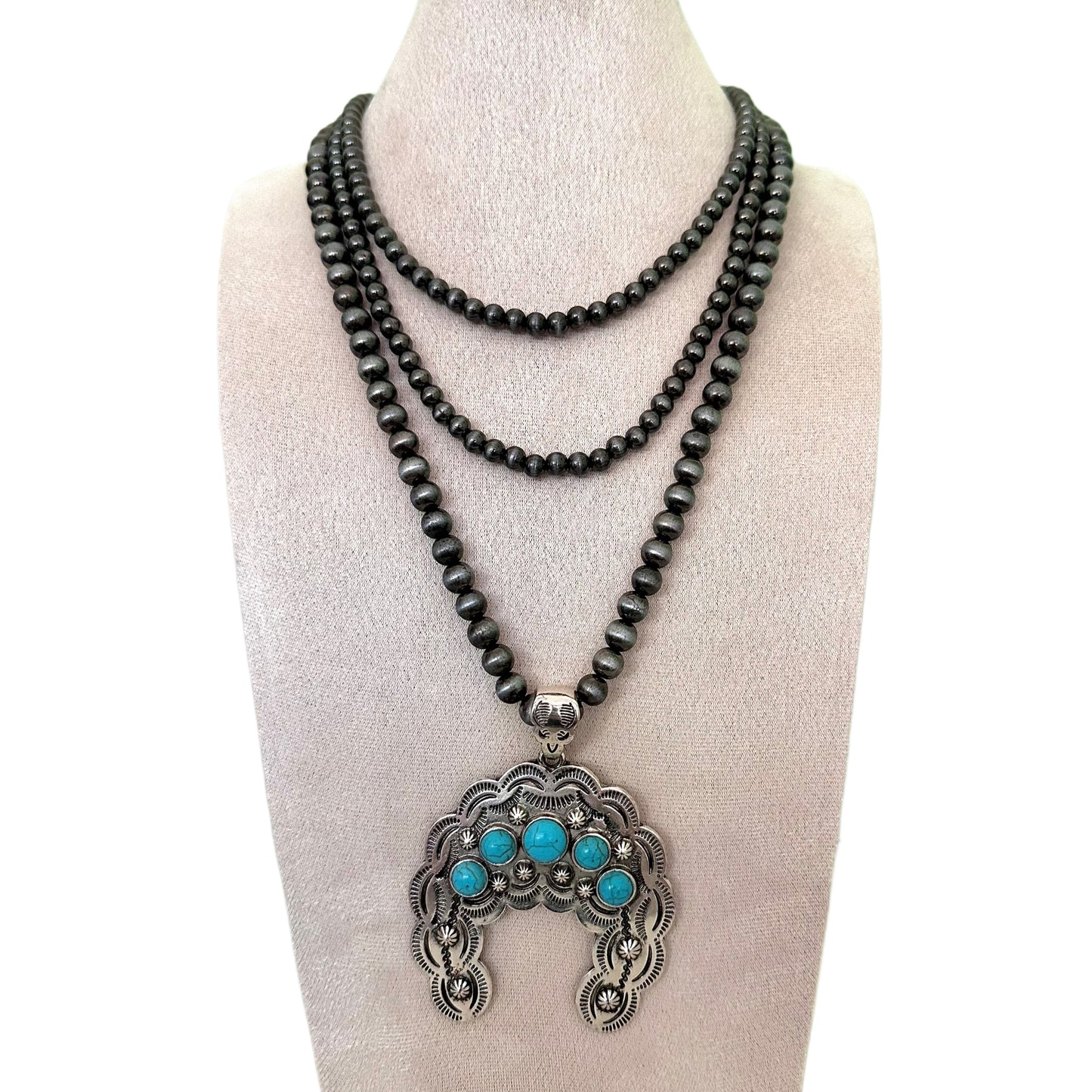 Desert Crescent Necklace