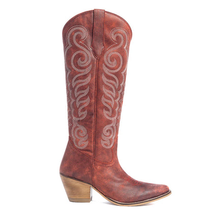 Nalejandra Boot - Red