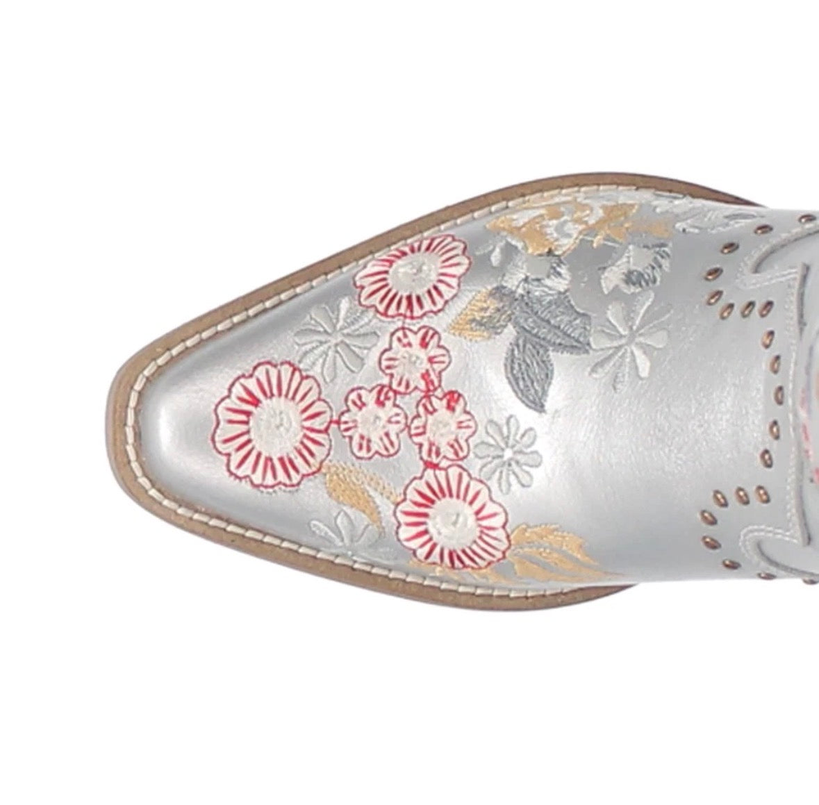 Poppy Boot in Silver