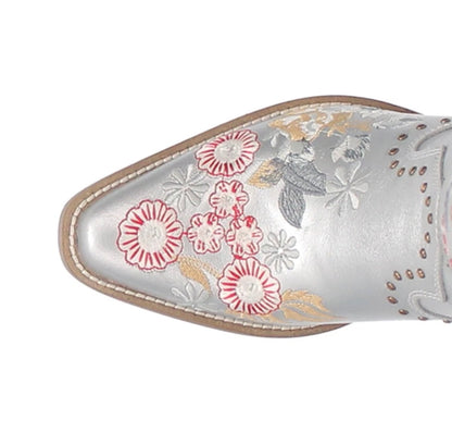 Poppy Boot in Silver