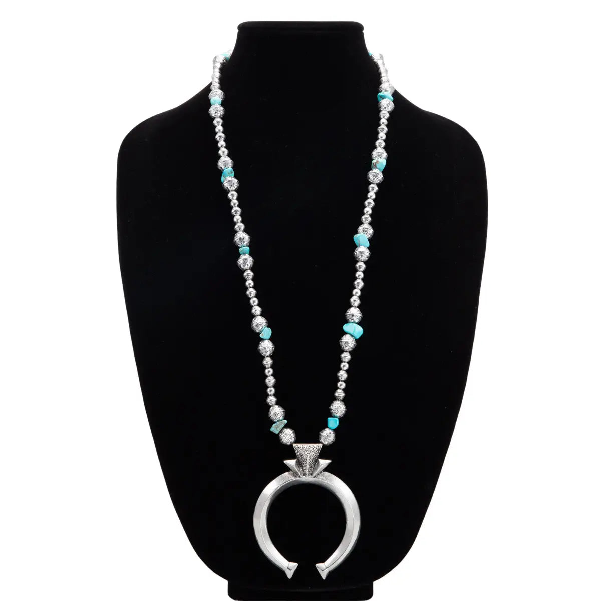 Magnolia Squash Blossom Necklace
