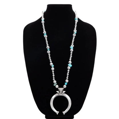 Magnolia Squash Blossom Necklace