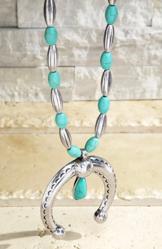 Desert Crescent Necklace
