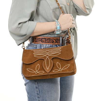 Sadie Saddle Bag - Tan