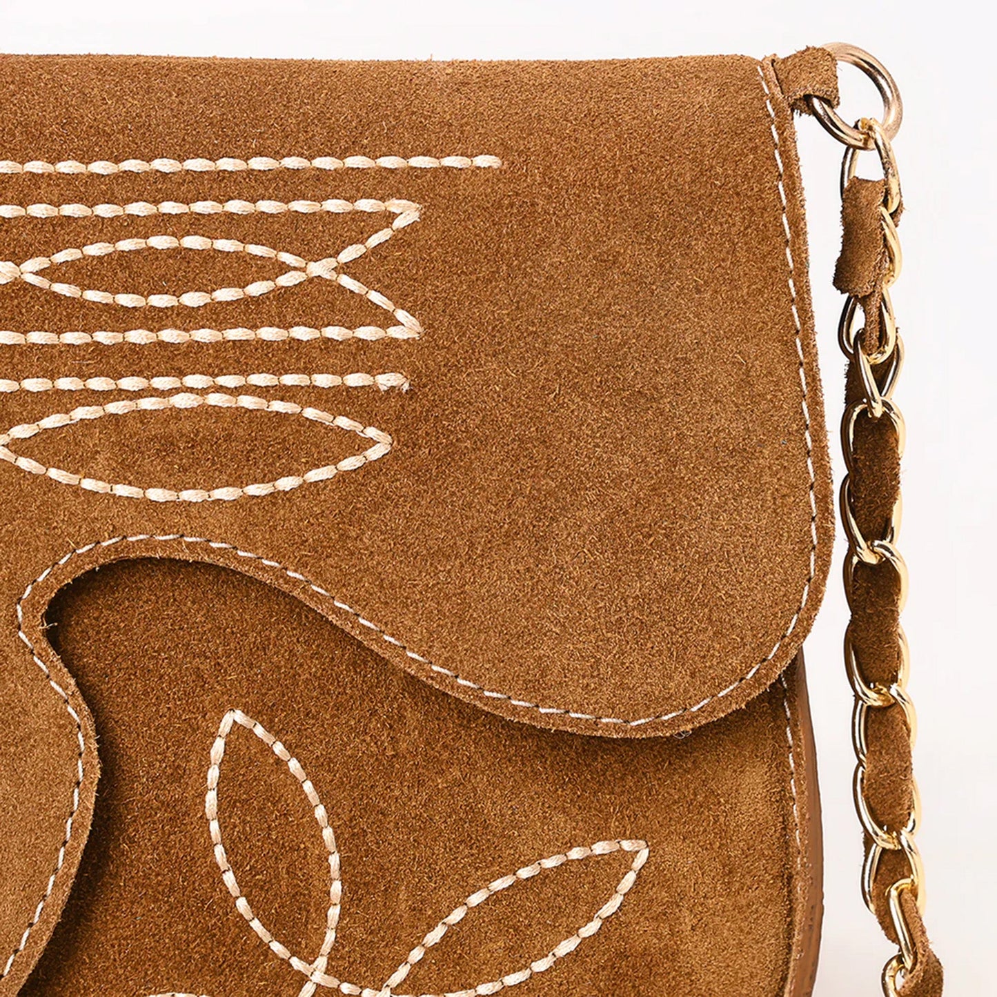 Sadie Saddle Bag - Tan