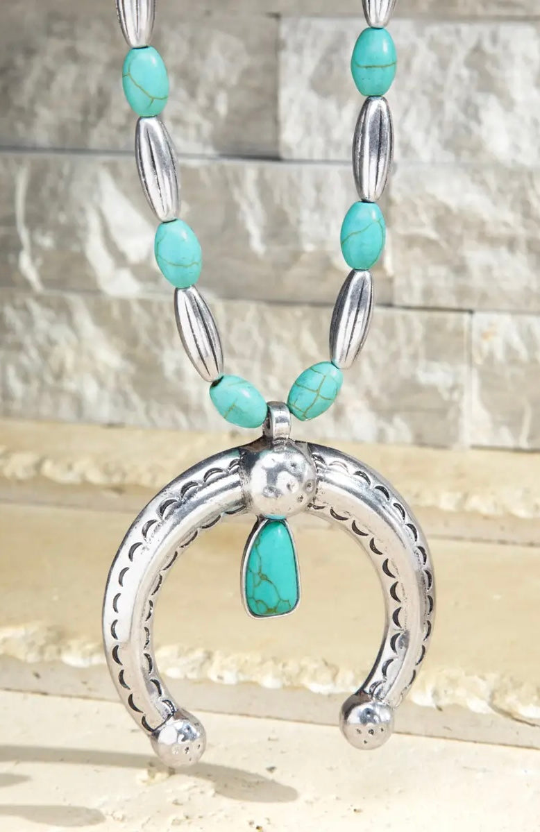 Desert Crescent Necklace