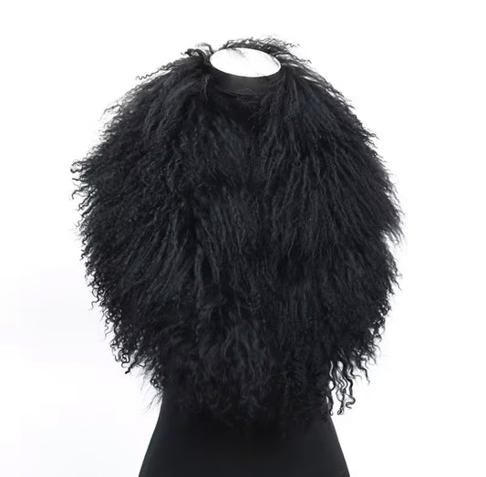 Alpine Fur Collar - Black