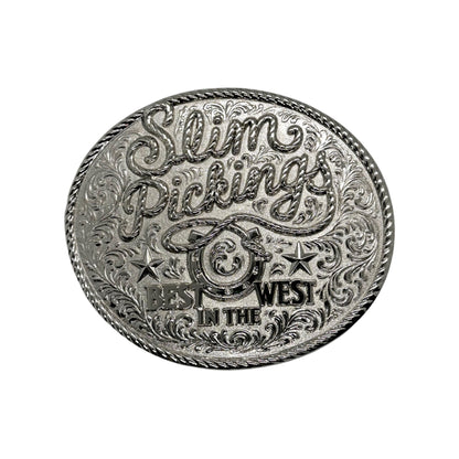 Slim Pickings Signature Buckle