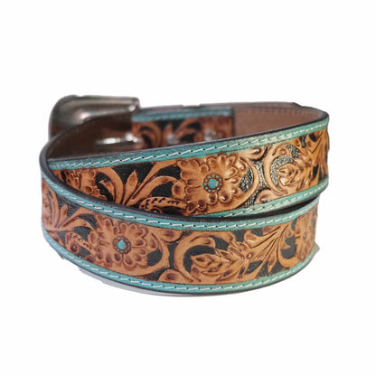 Turquoise Blossom Belt