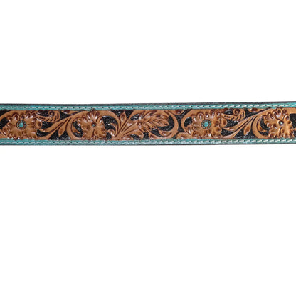 Turquoise Blossom Belt