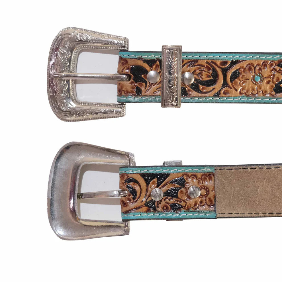 Turquoise Blossom Belt