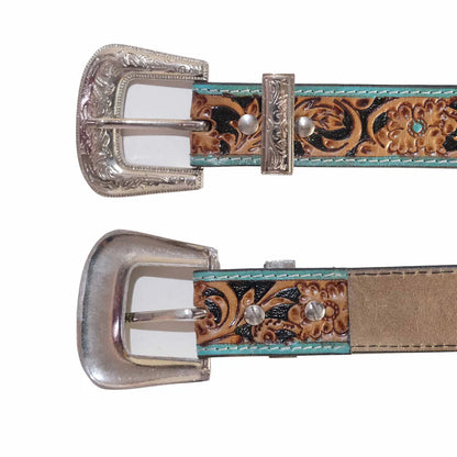 Turquoise Blossom Belt