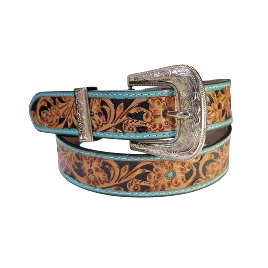 Turquoise Blossom Belt