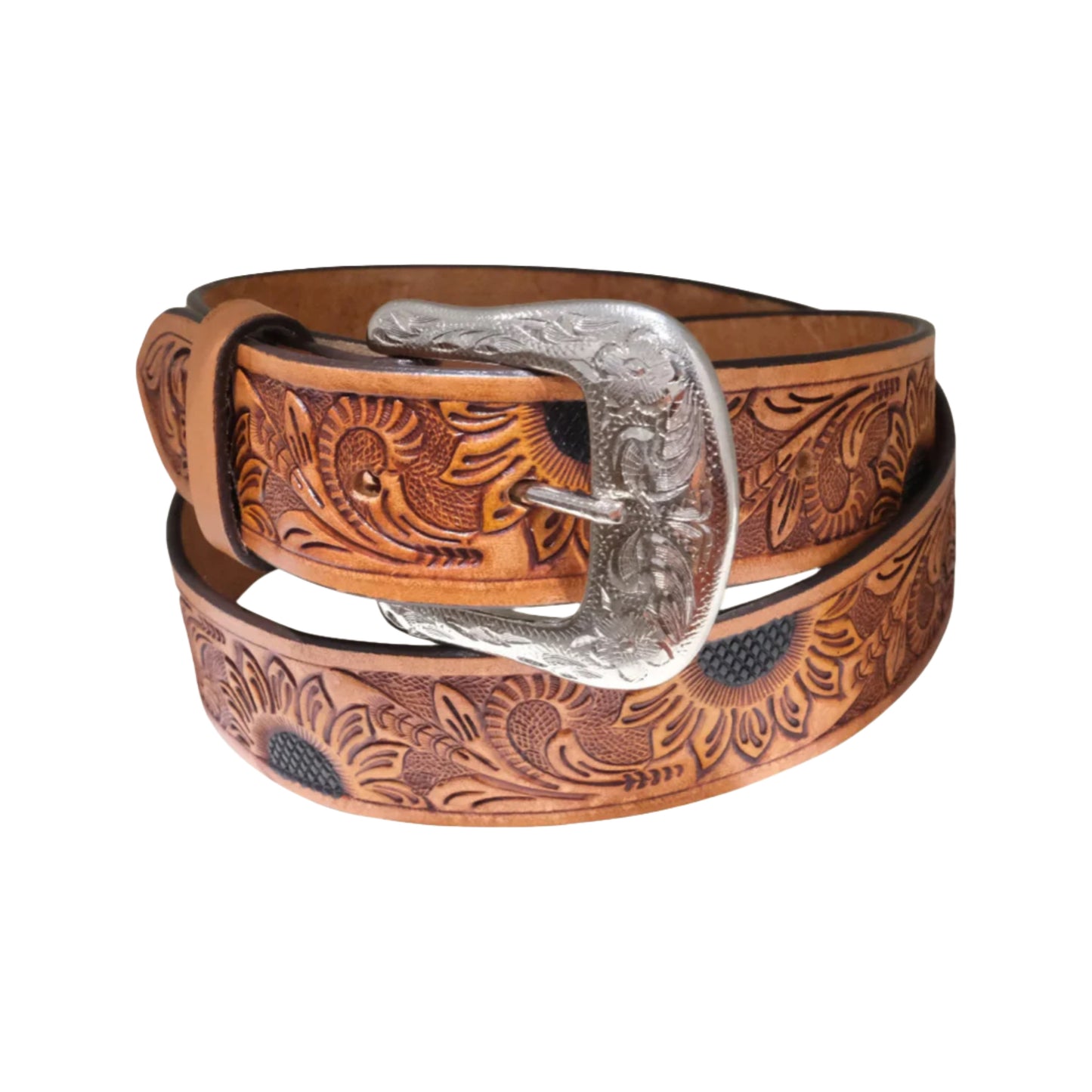 Sepia Sunflower Belt