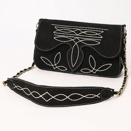 Sadie Saddle Bag - Black