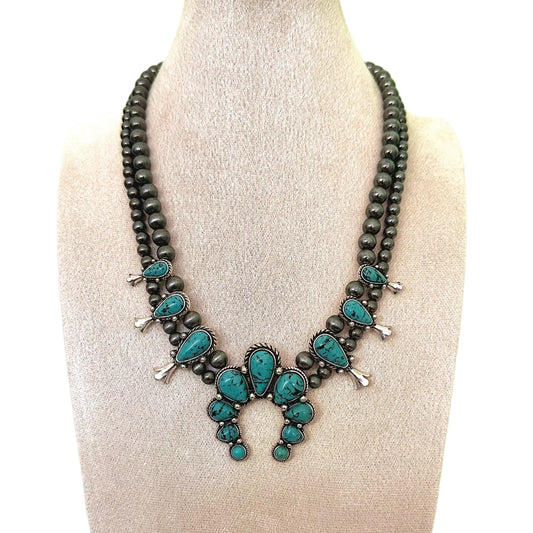 Carolina Squash Blossom Necklace