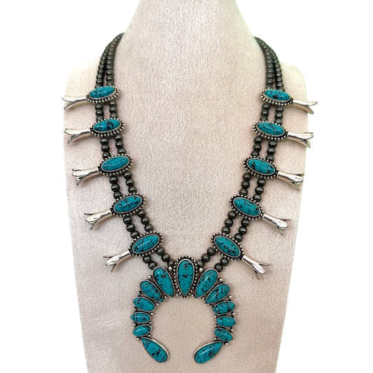 Bonnie Squash Blossom Necklace