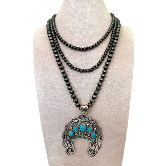 Desert Crescent Necklace